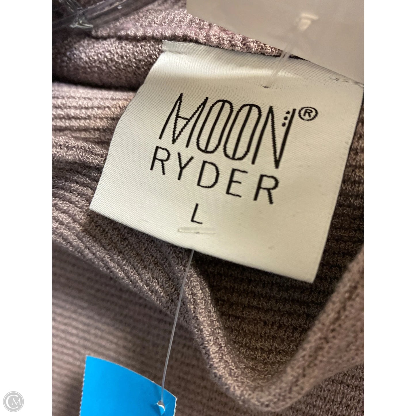 Sweater Dress Midi By Clothes Mentor In Purple, Size: L