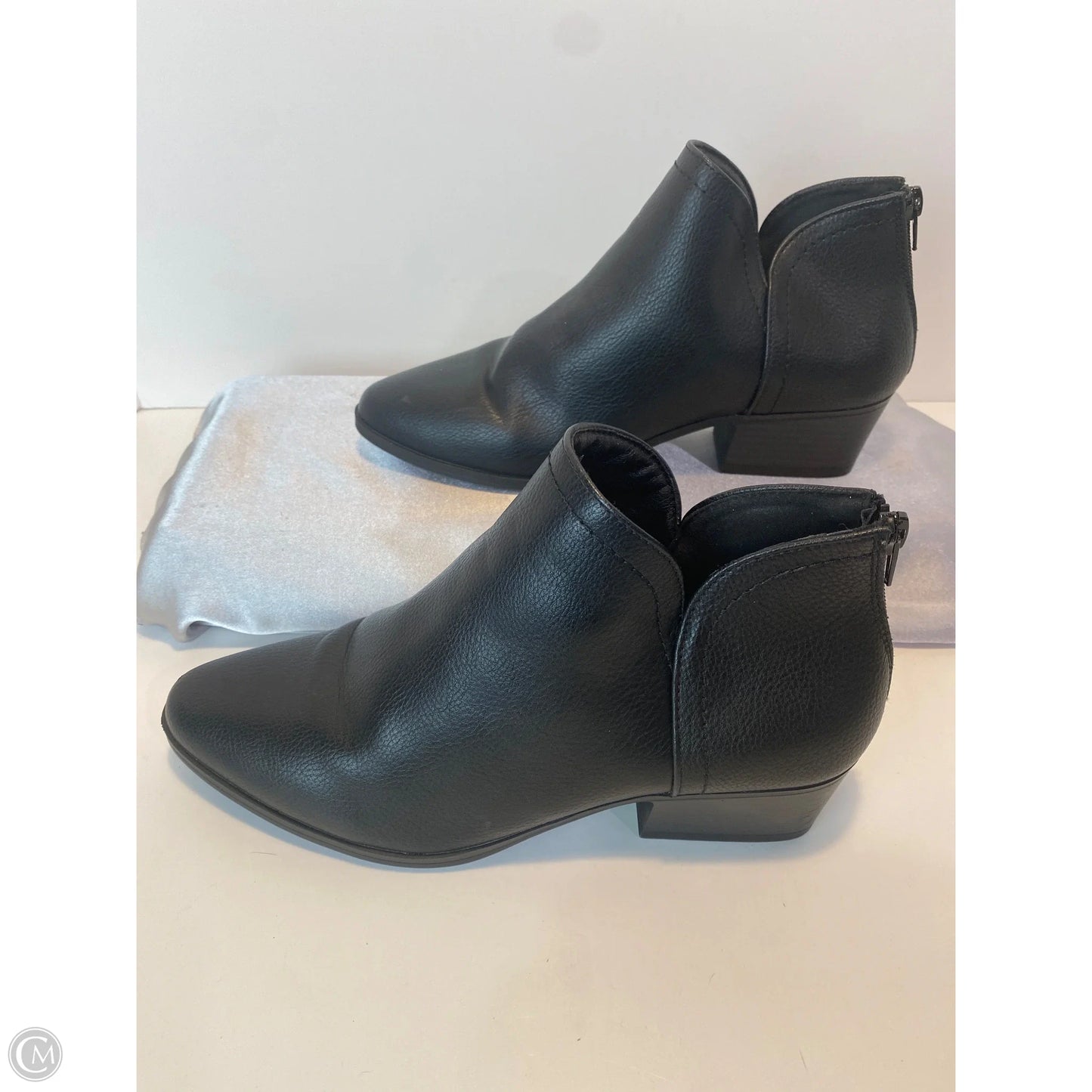 Boots Ankle Heels By Maurices In Black, Size: 8.5