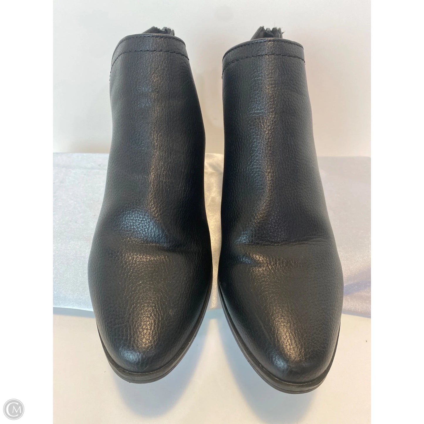 Boots Ankle Heels By Maurices In Black, Size: 8.5