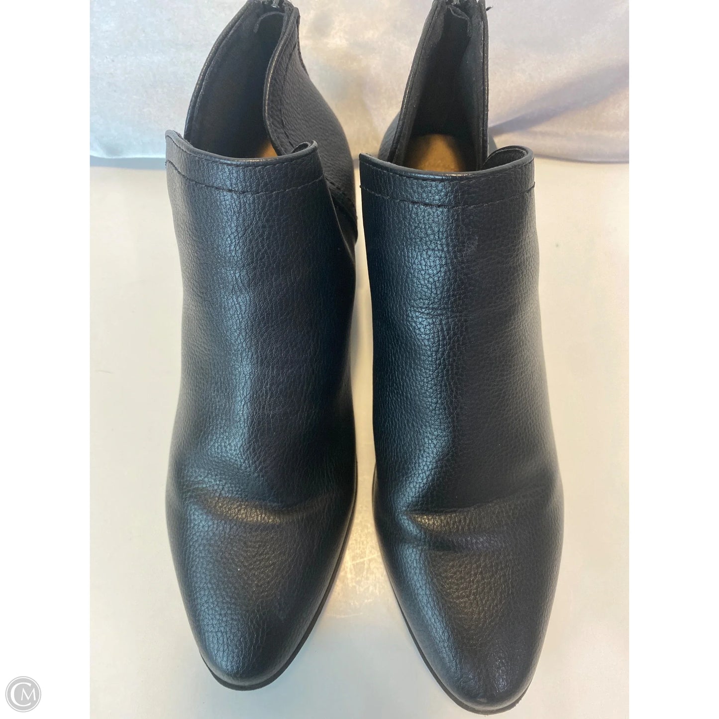 Boots Ankle Heels By Maurices In Black, Size: 8.5