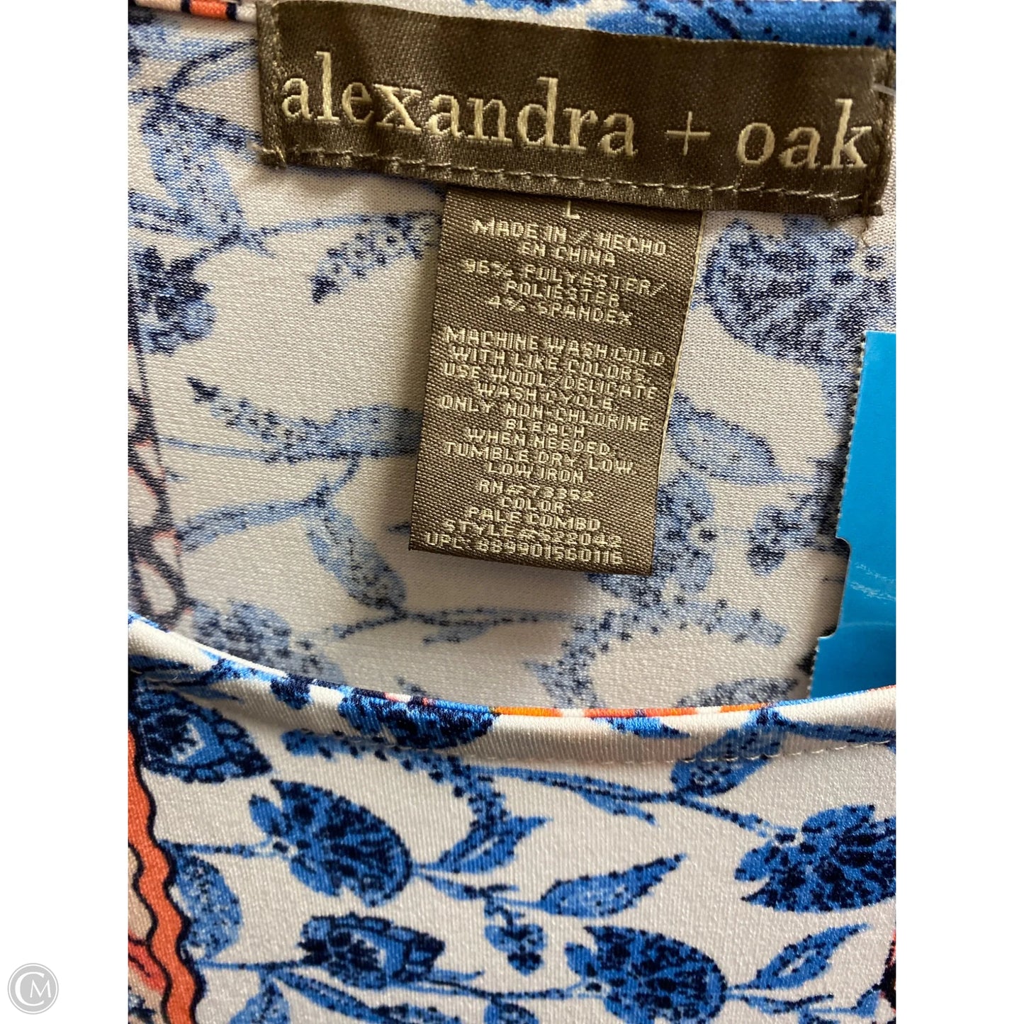 Dress Casual Midi By Clothes Mentor In Blue, Size: L