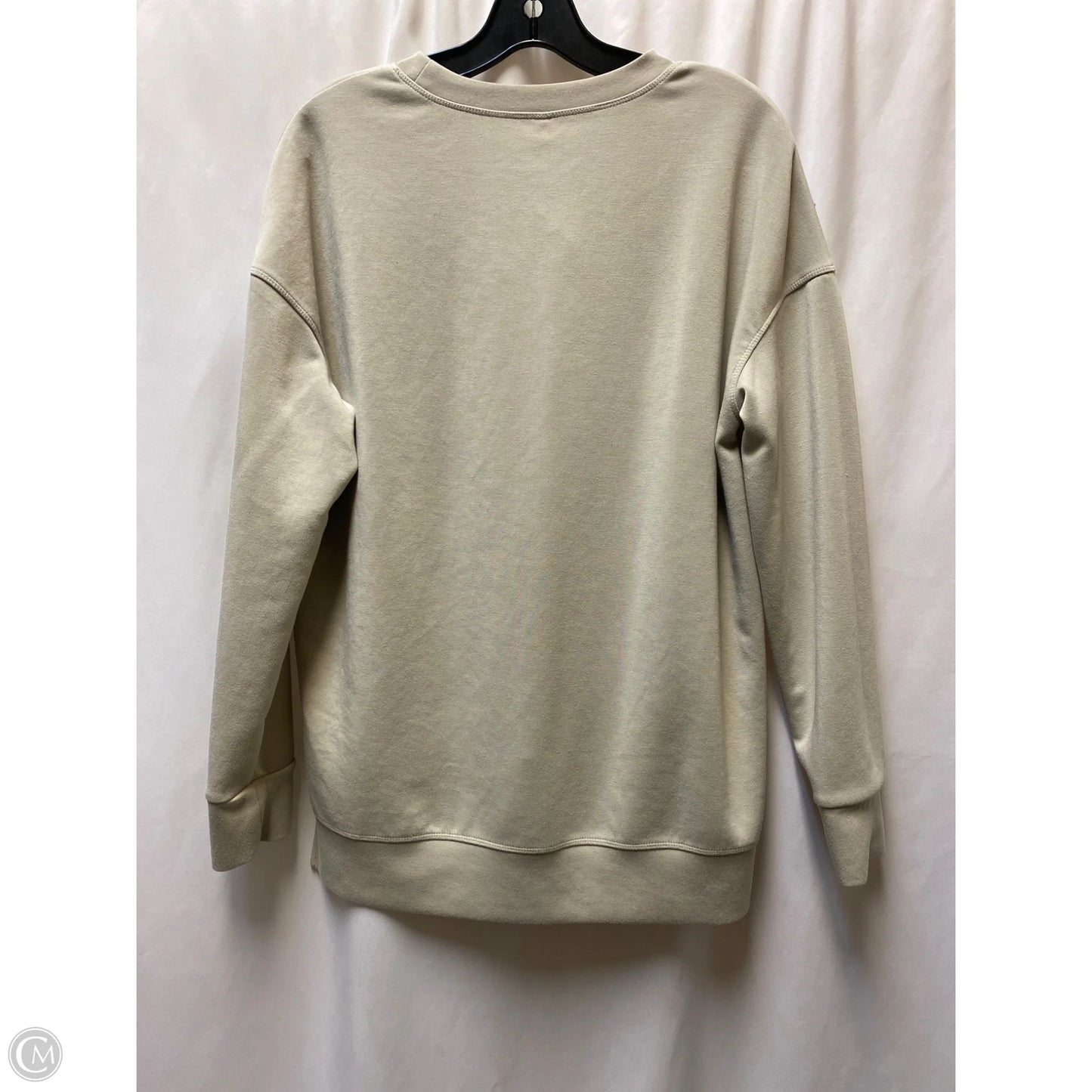 Top Long Sleeve By Clothes Mentor In Beige, Size: M