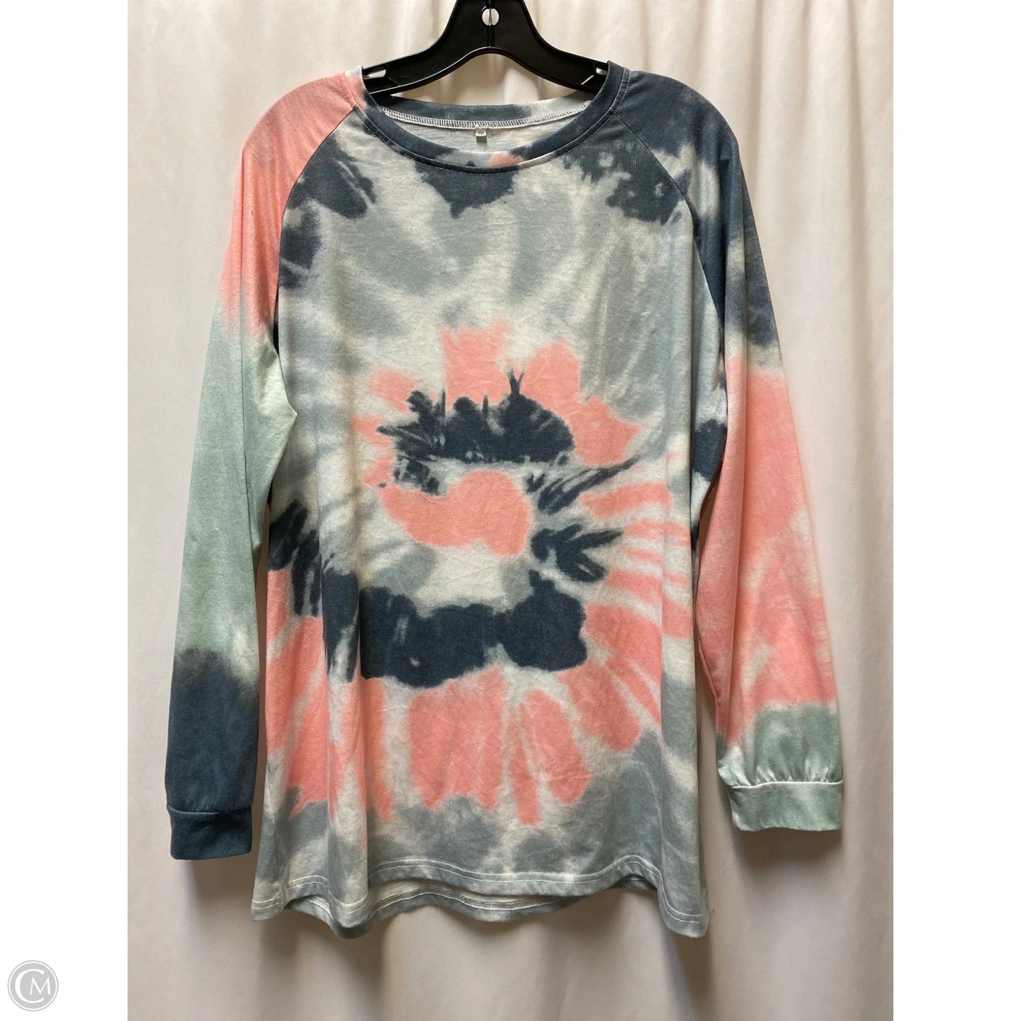 Top Long Sleeve By Clothes Mentor In Blue, Size: 2x