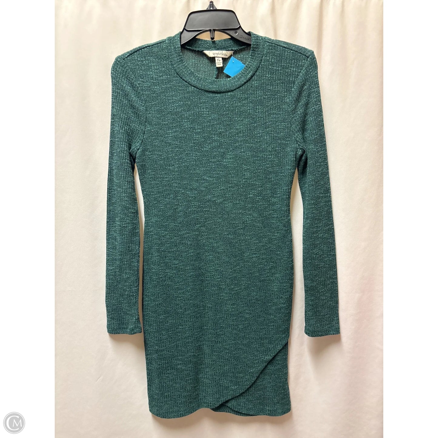 Dress Casual Midi By Speechless In Green, Size: Xs