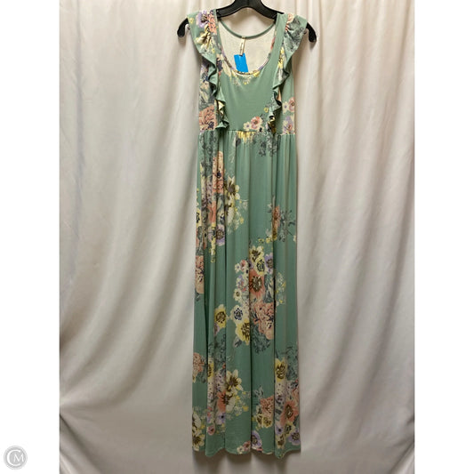 Dress Casual Maxi By Beeson River In Green, Size: S
