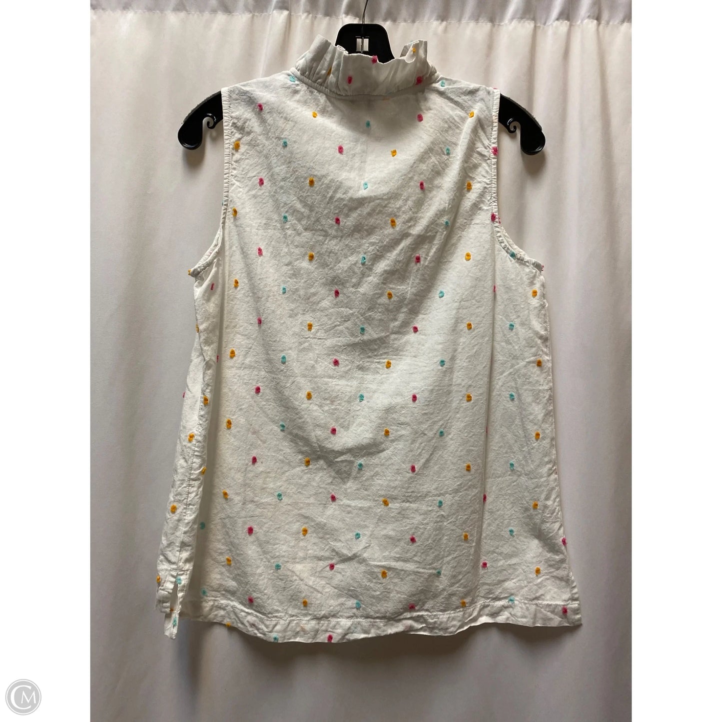Top Sleeveless By Crown And Ivy In White, Size: M