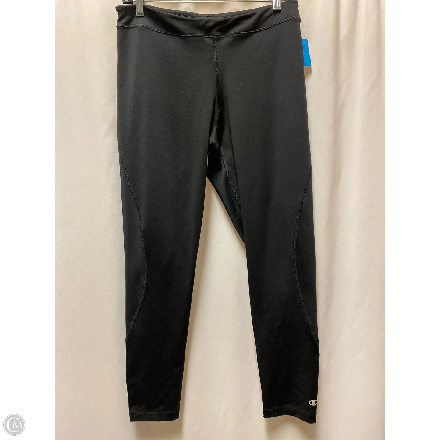 Athletic Leggings By Champion In Black, Size: L