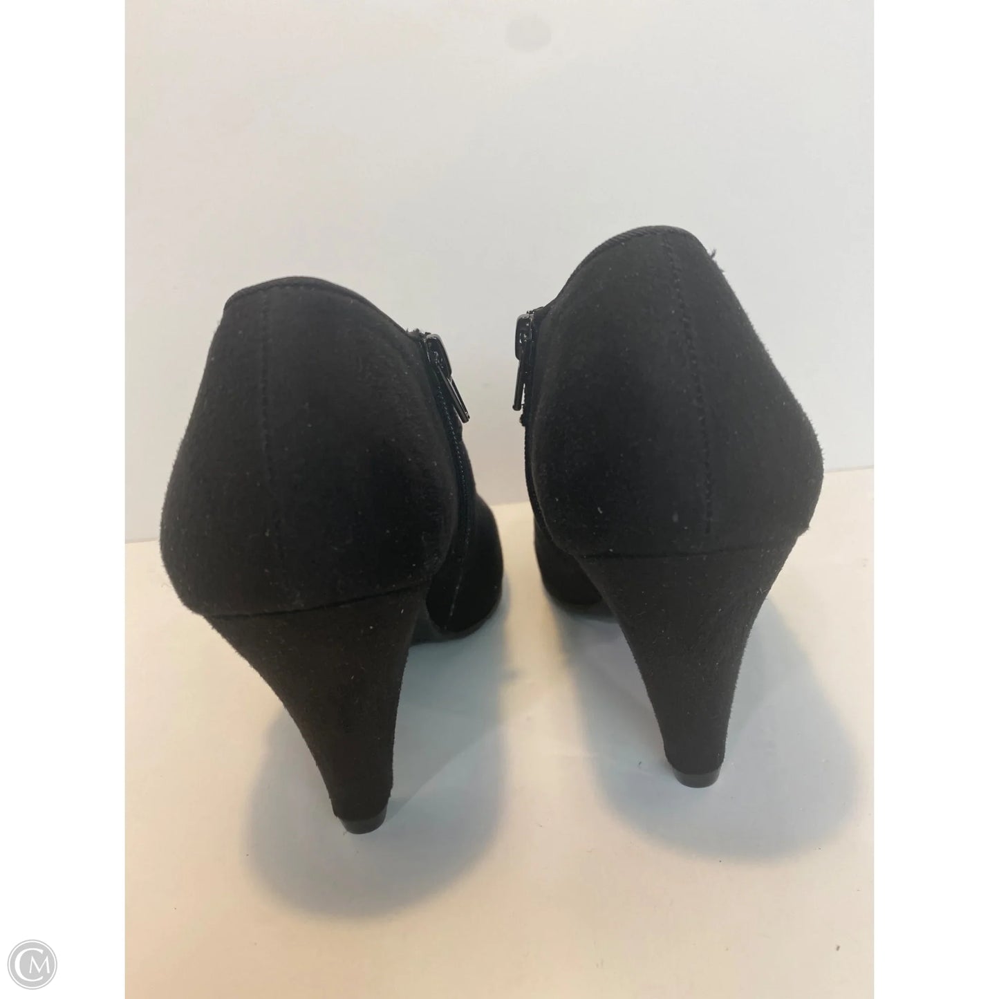 Boots Ankle Heels By Xappeal In Black, Size: 7.5