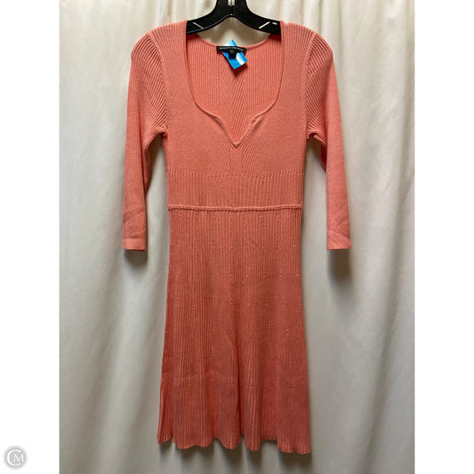 Dress Casual Midi By Boston Proper In Pink, Size: S