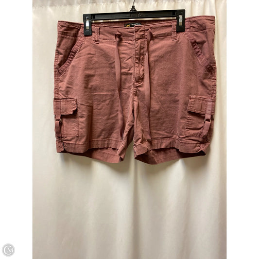 Shorts By Lee In Mauve, Size: 16