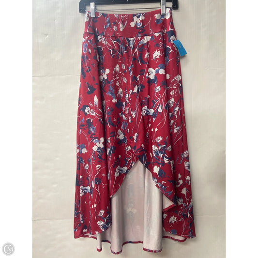 Skirt Maxi By Clothes Mentor In Red, Size: S