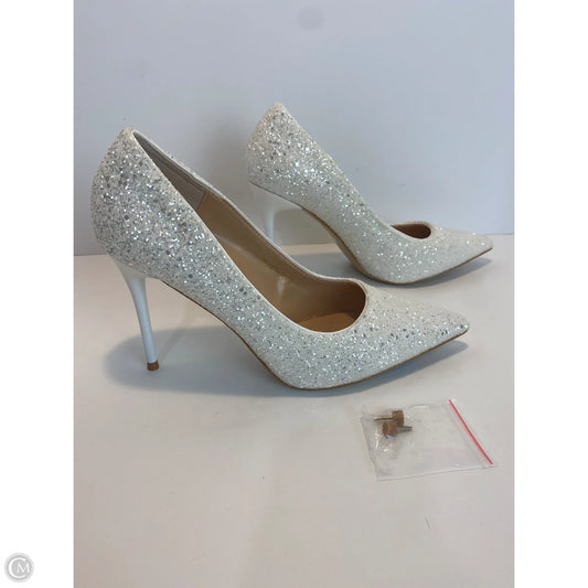 Shoes Heels Stiletto By Clothes Mentor In White, Size: 9.5