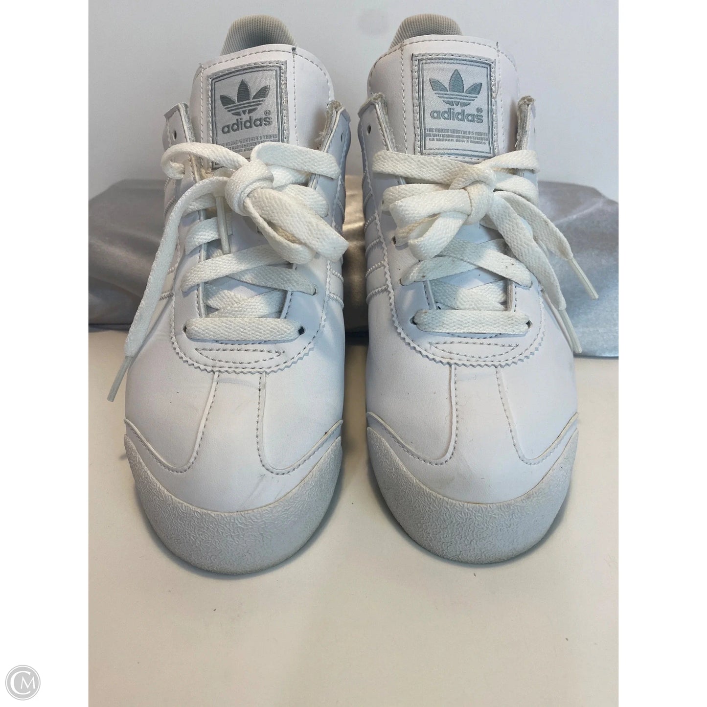 Shoes Athletic By Adidas In White, Size: 5.5