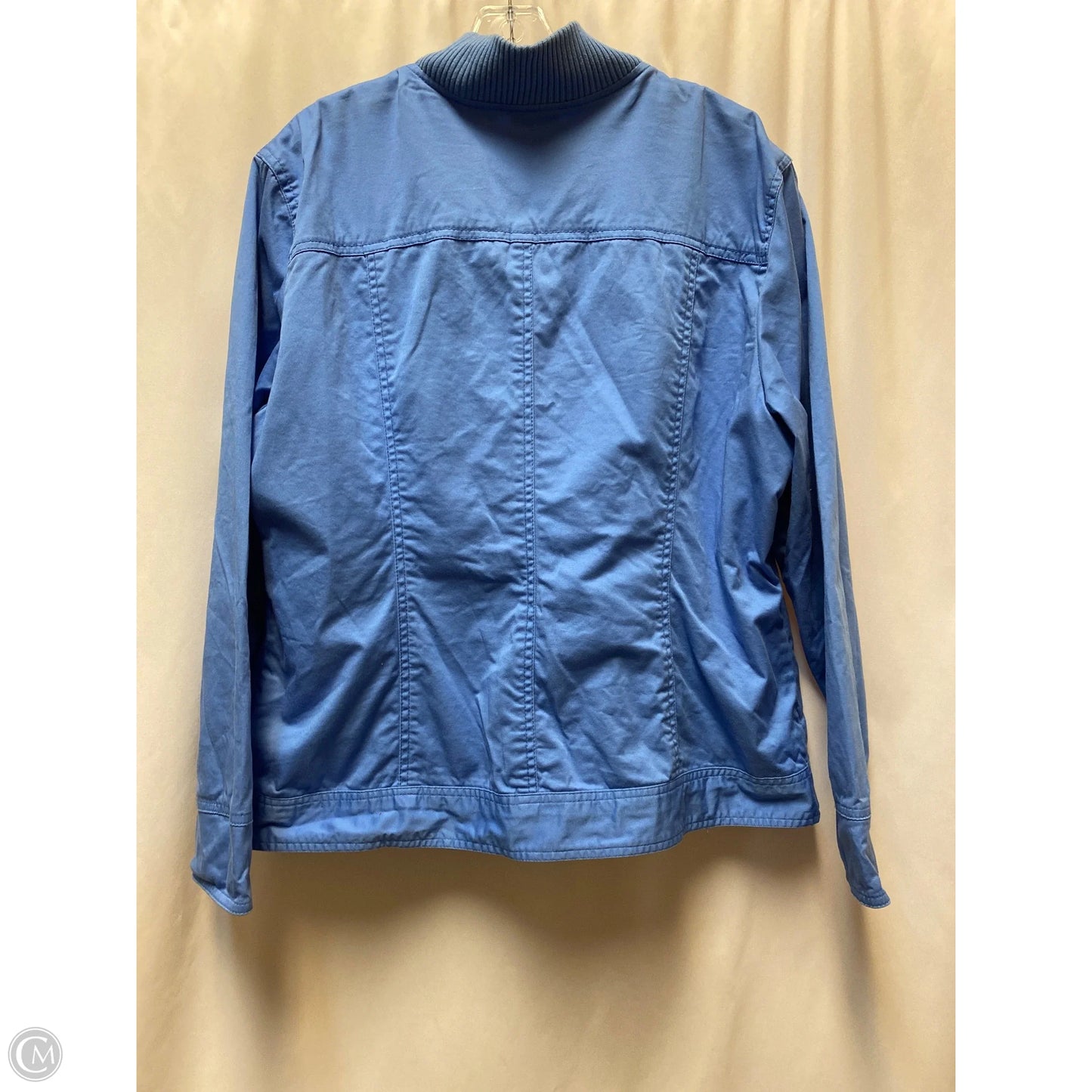 Jacket Other By Chicos In Blue, Size: Xl