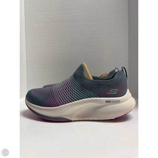 Shoes Athletic By Skechers In Grey, Size: 8