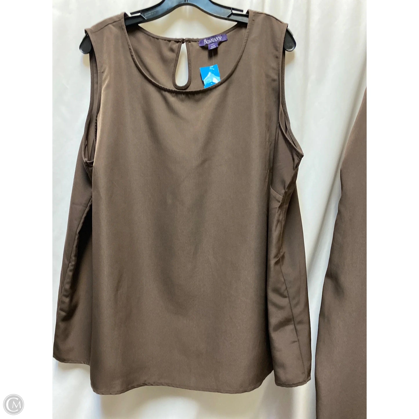 Pants Set 2pc By Romans In Brown, Size: 4x