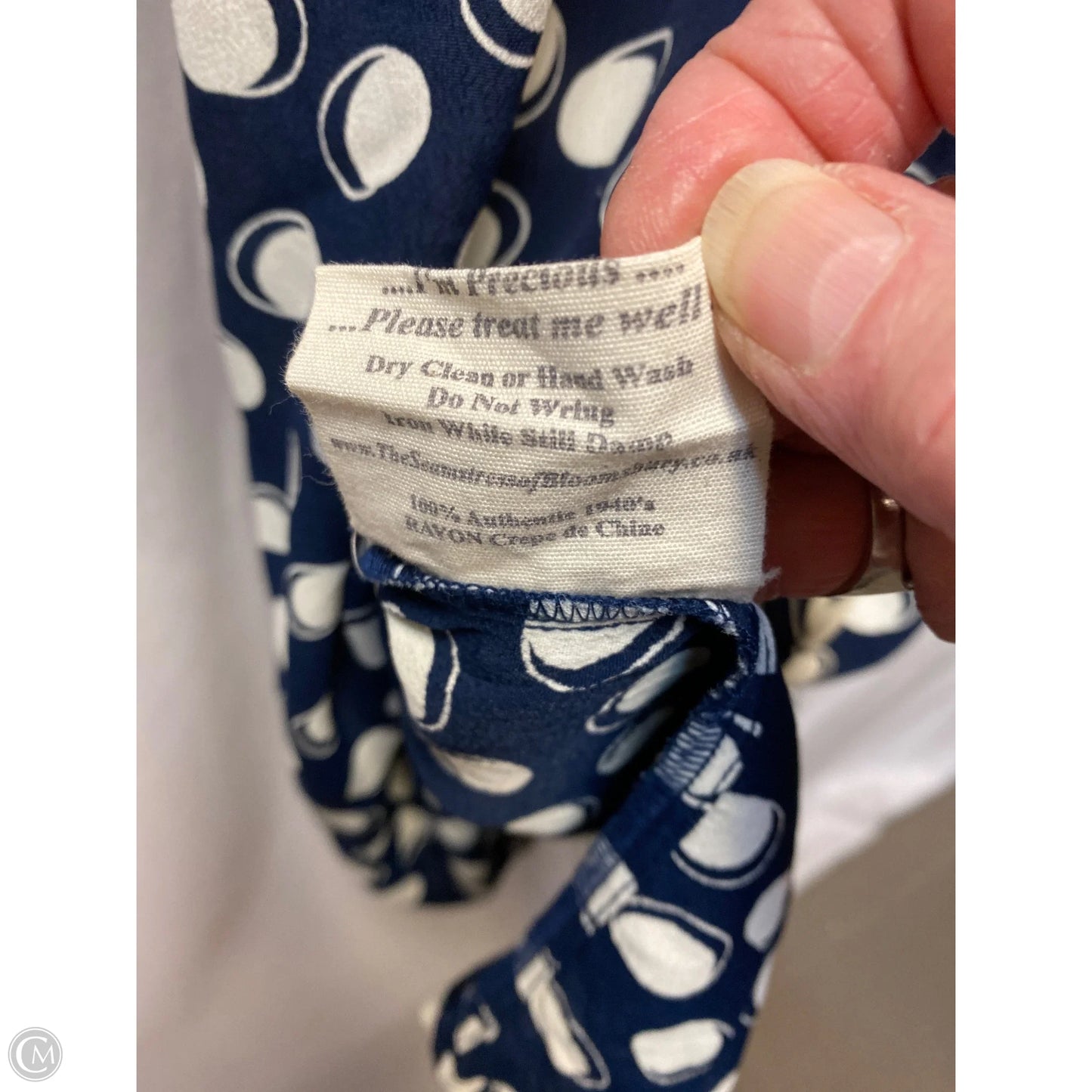 Dress Casual Maxi By Clothes Mentor In Navy, Size: L