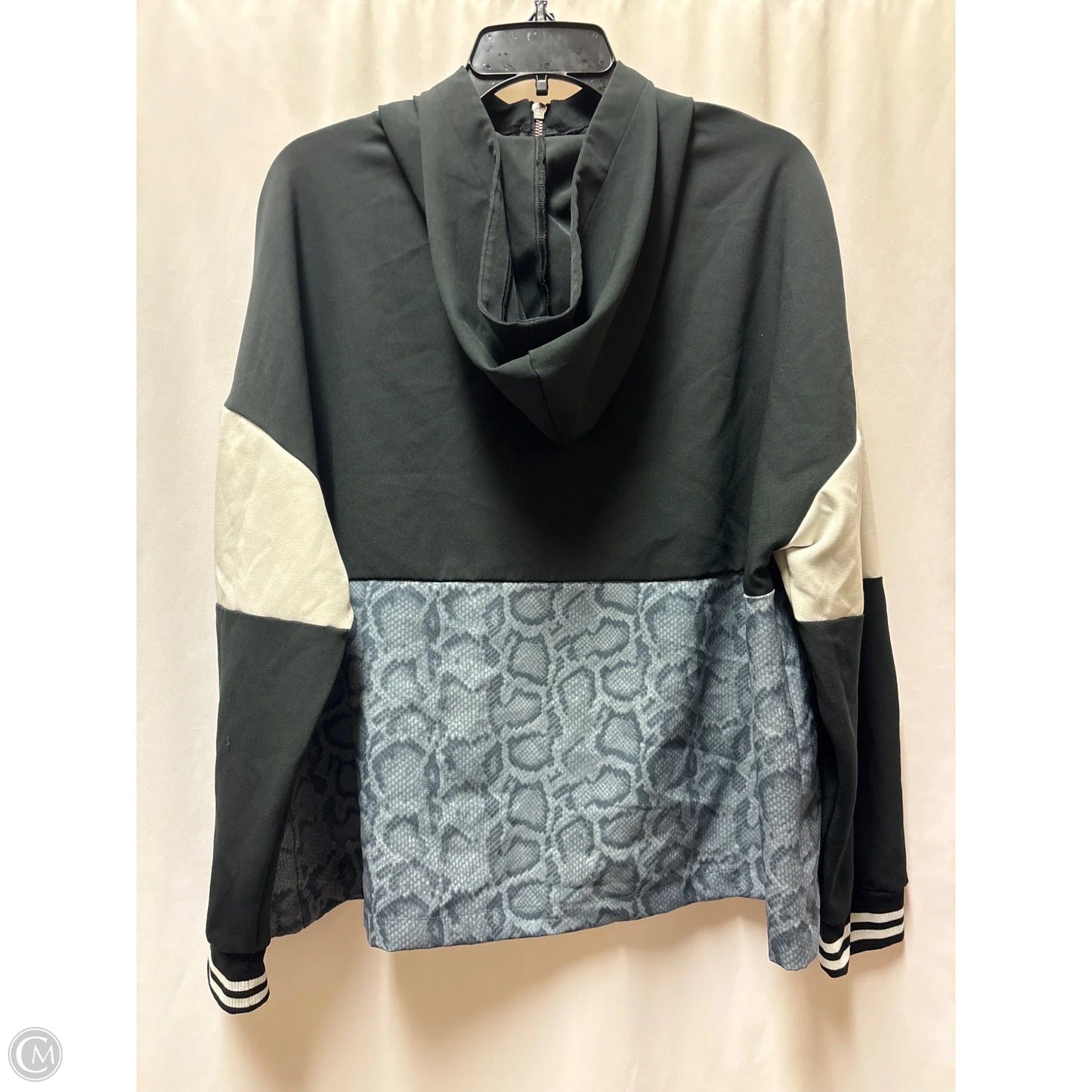 Athletic Jacket By Avia In Black, Size: Xl