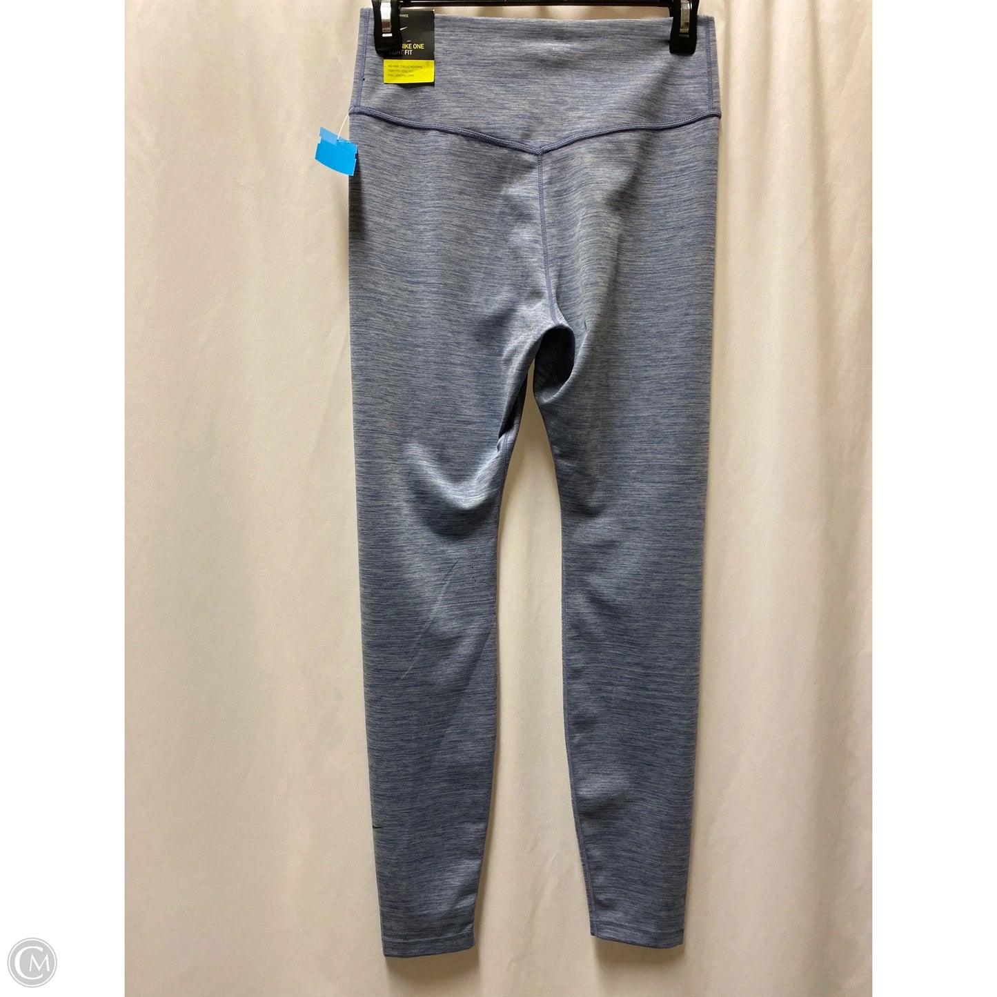 Athletic Leggings By Nike In Blue, Size: M