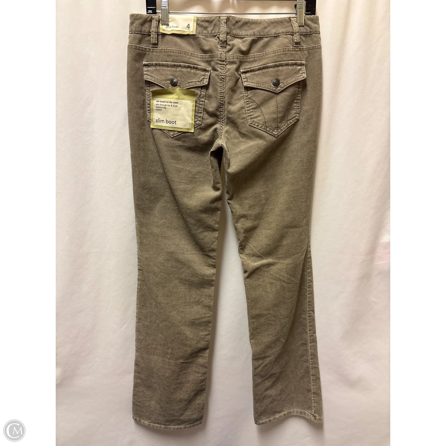 Pants Corduroy By Loft In Tan, Size: 4
