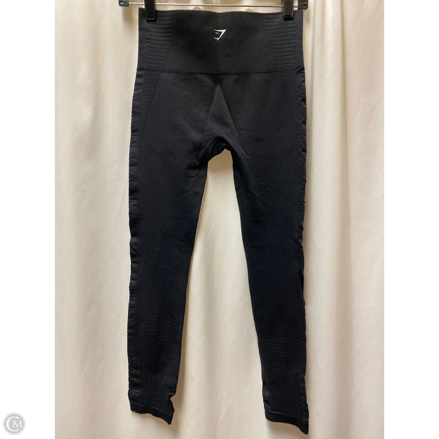 Athletic Leggings By Gym Shark In Black, Size: S