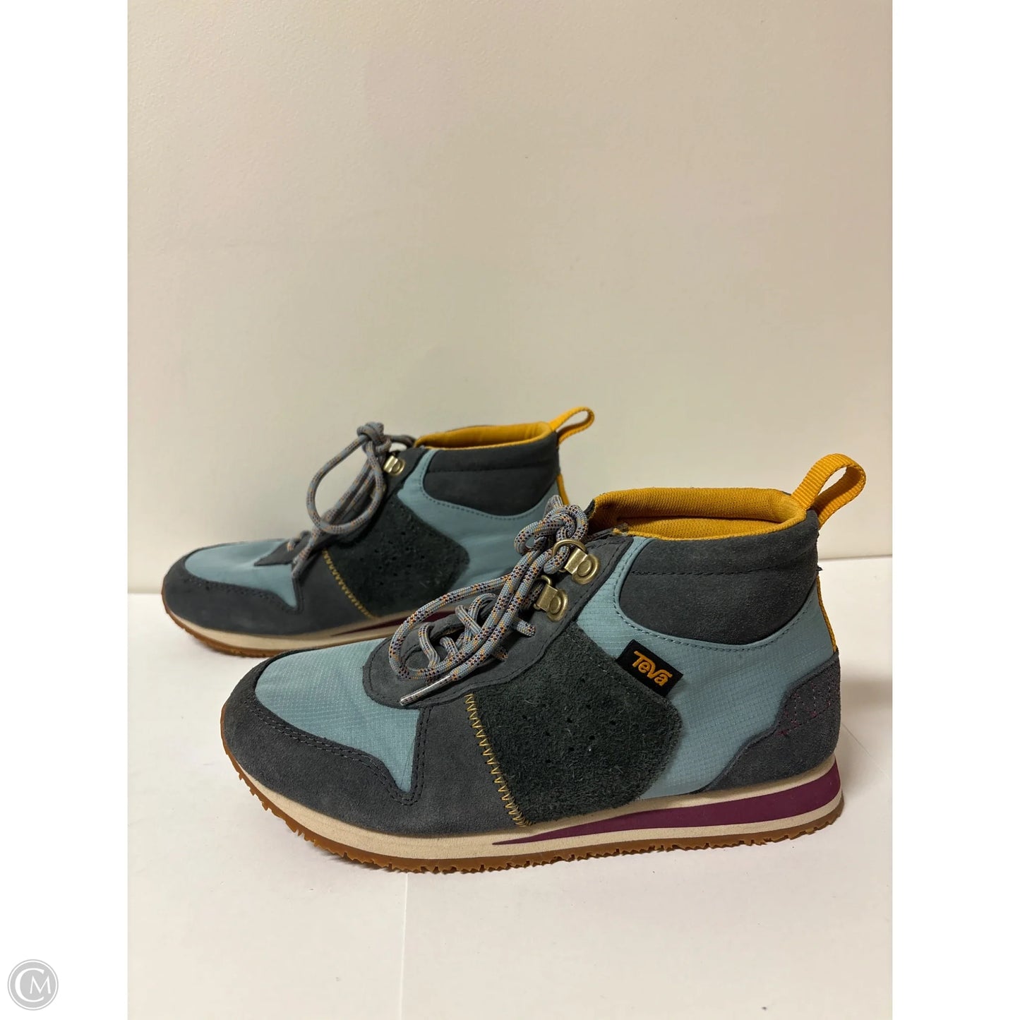 Shoes Sneakers By Teva In Blue, Size: 6.5