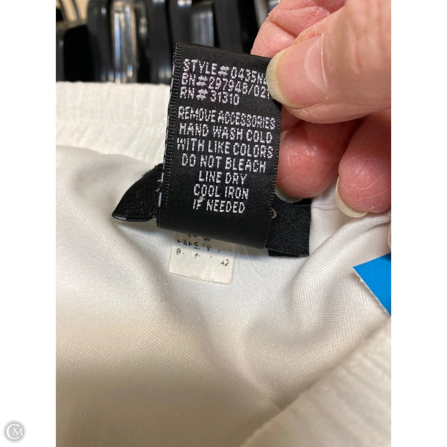 Skirt Maxi By Ab Studio In White, Size: M