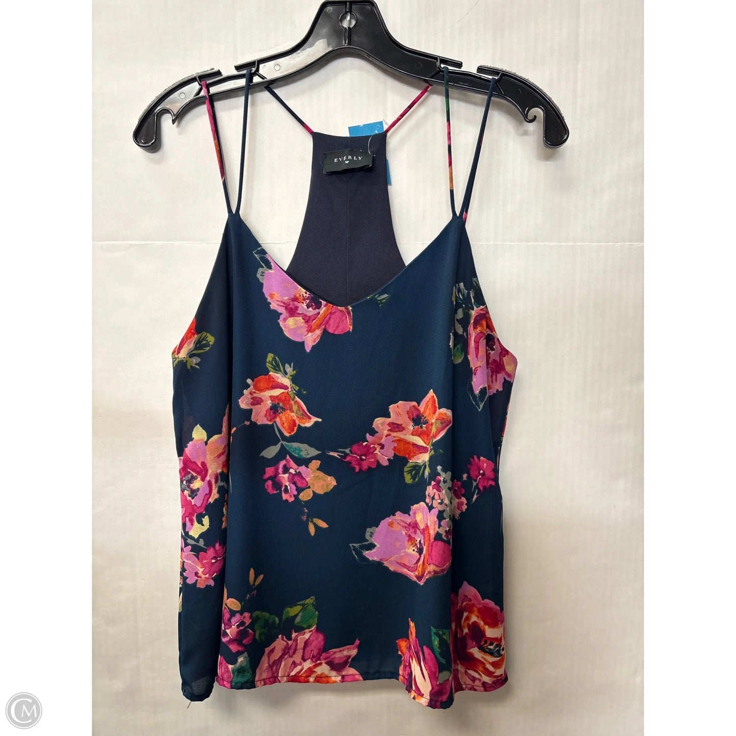 Tank Top By Everly In Navy, Size: S