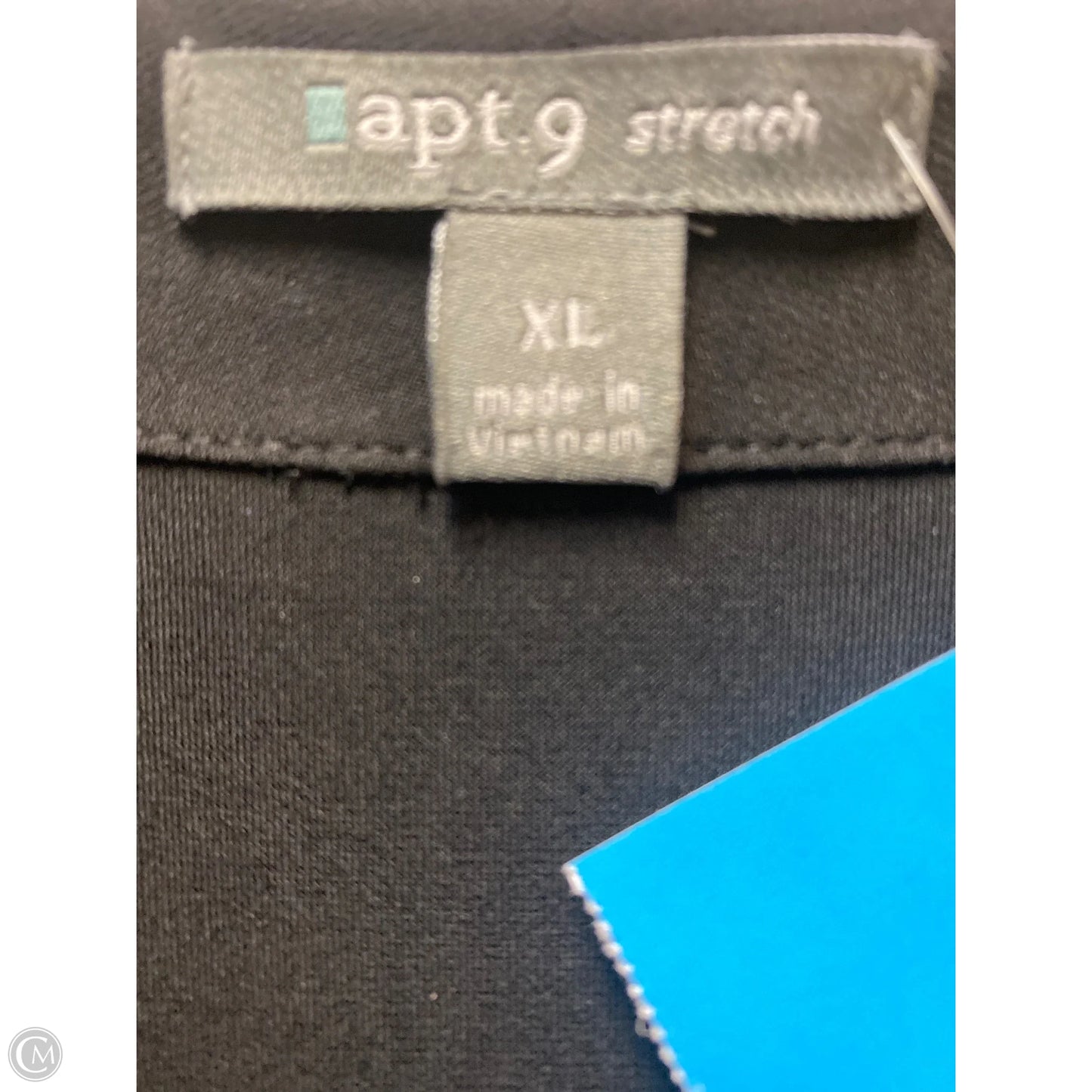 Dress Casual Midi By Apt 9 In Grey, Size: Xl