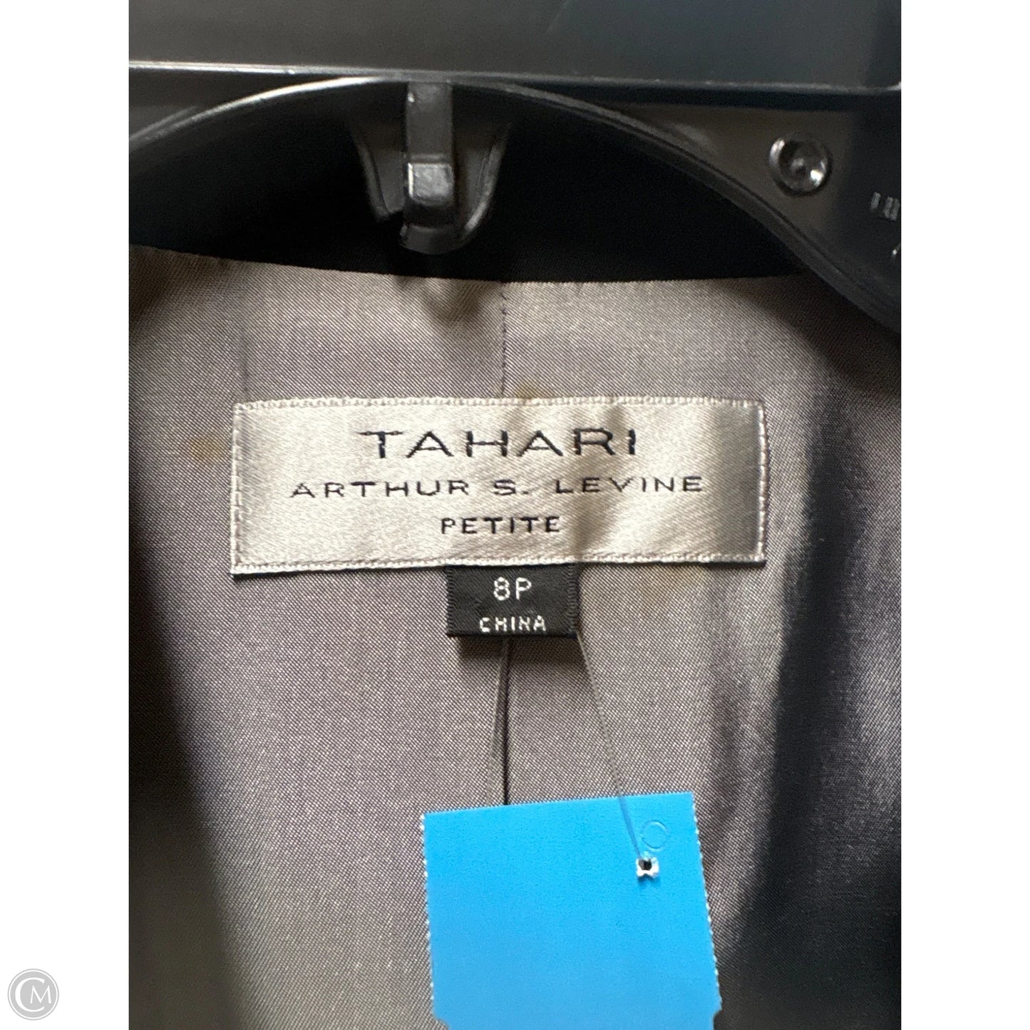 Blazer By Tahari By Arthur Levine In Black, Size: Mp
