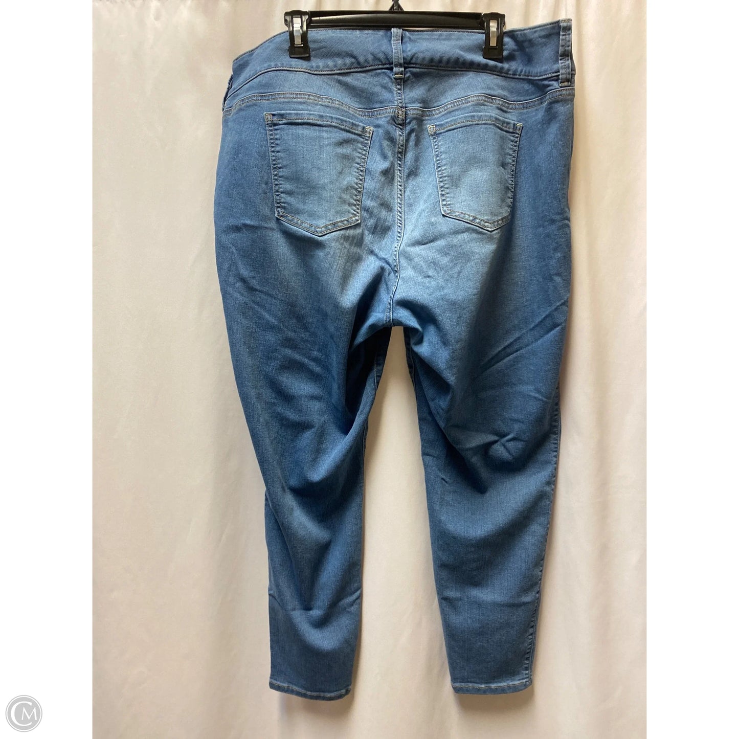 Jeans Jeggings By Torrid In Blue Denim, Size: 22