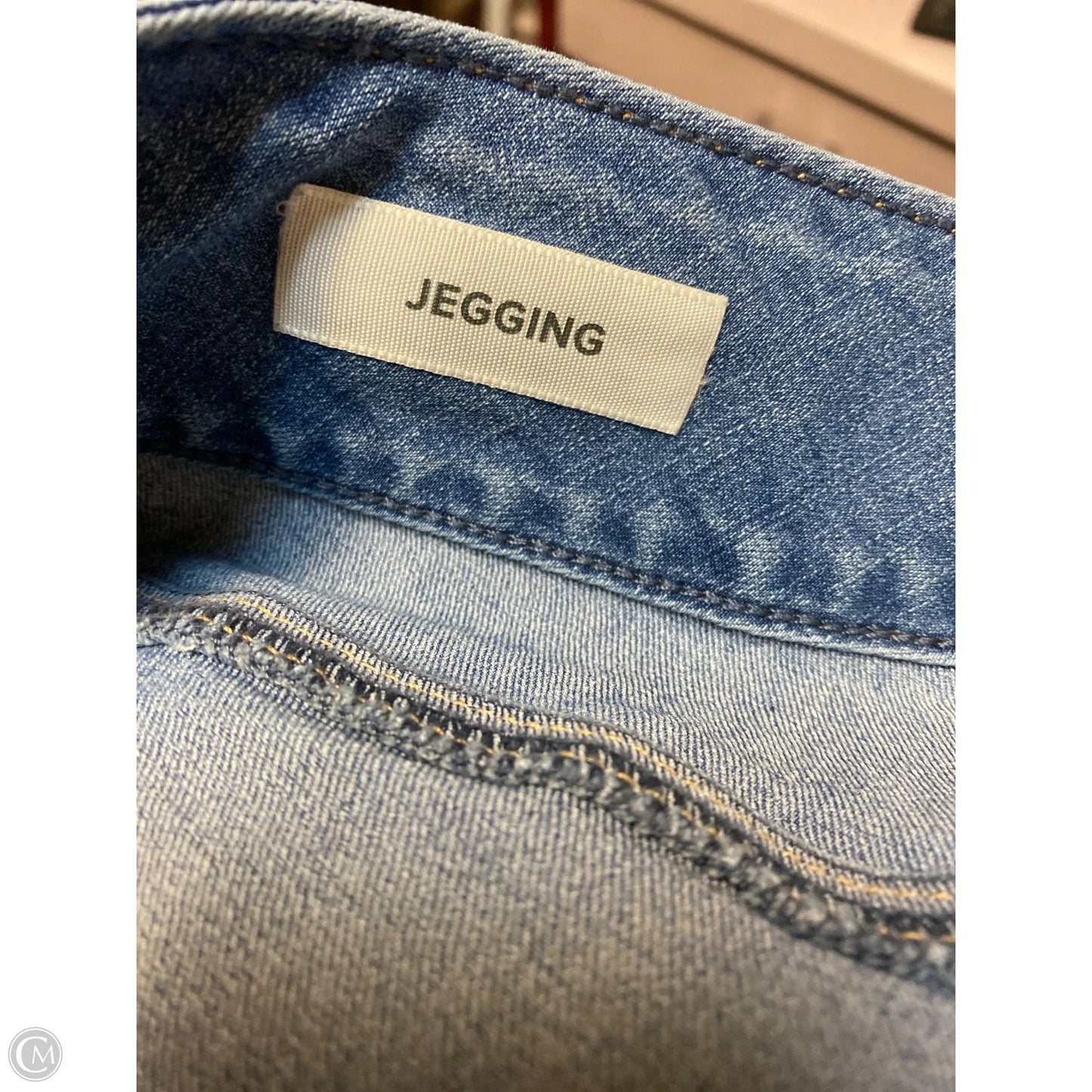 Jeans Jeggings By Torrid In Blue Denim, Size: 22