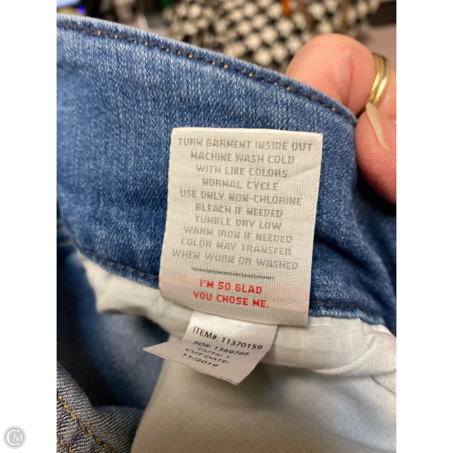 Jeans Jeggings By Torrid In Blue Denim, Size: 22