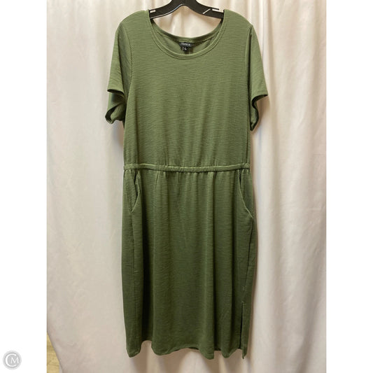 Dress Casual Midi By Torrid In Green, Size: 2x