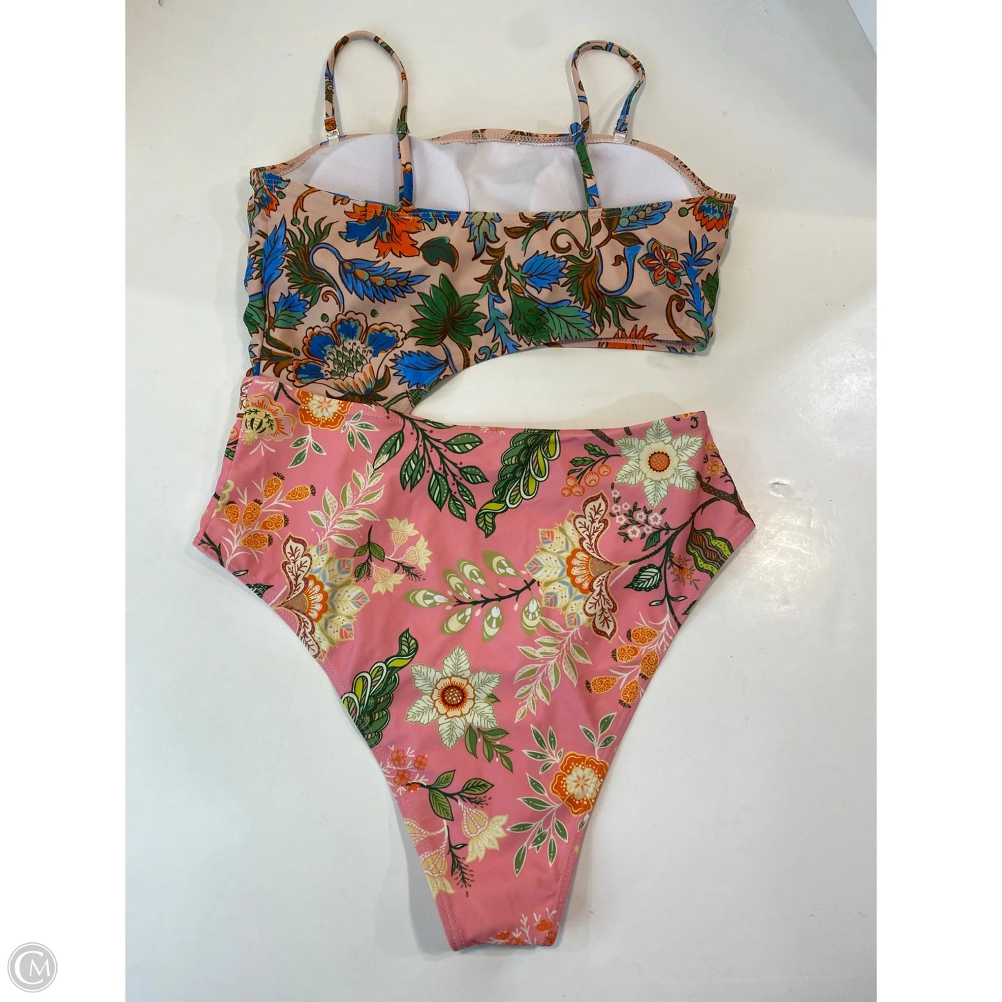 Swimsuit By Clothes Mentor In Pink, Size: L