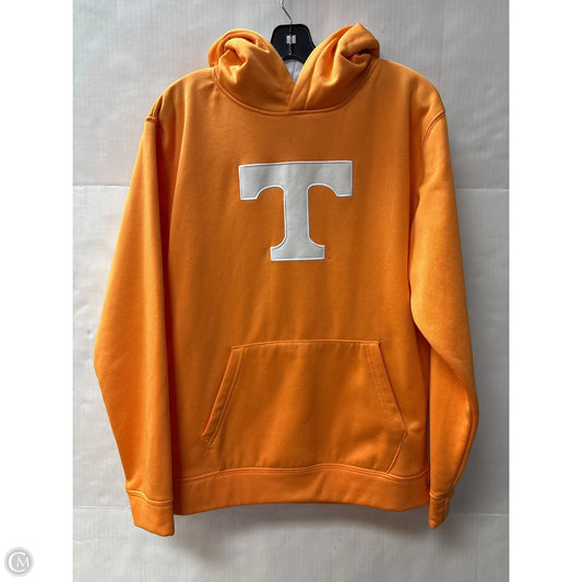 Sweatshirt Hoodie By Colosseum In Orange, Size: M