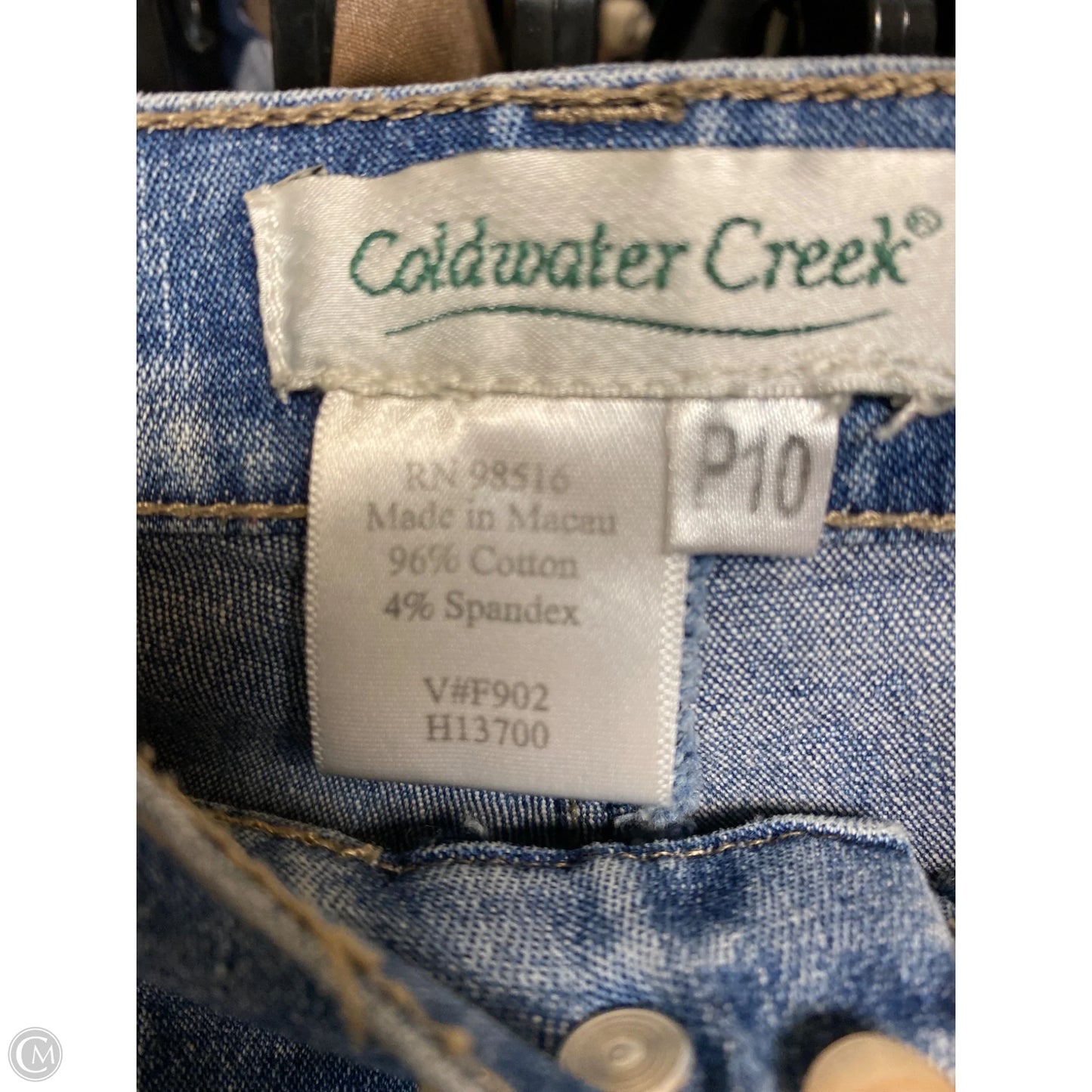 Jeans Boot Cut By American Eagle In Blue Denim, Size: 10