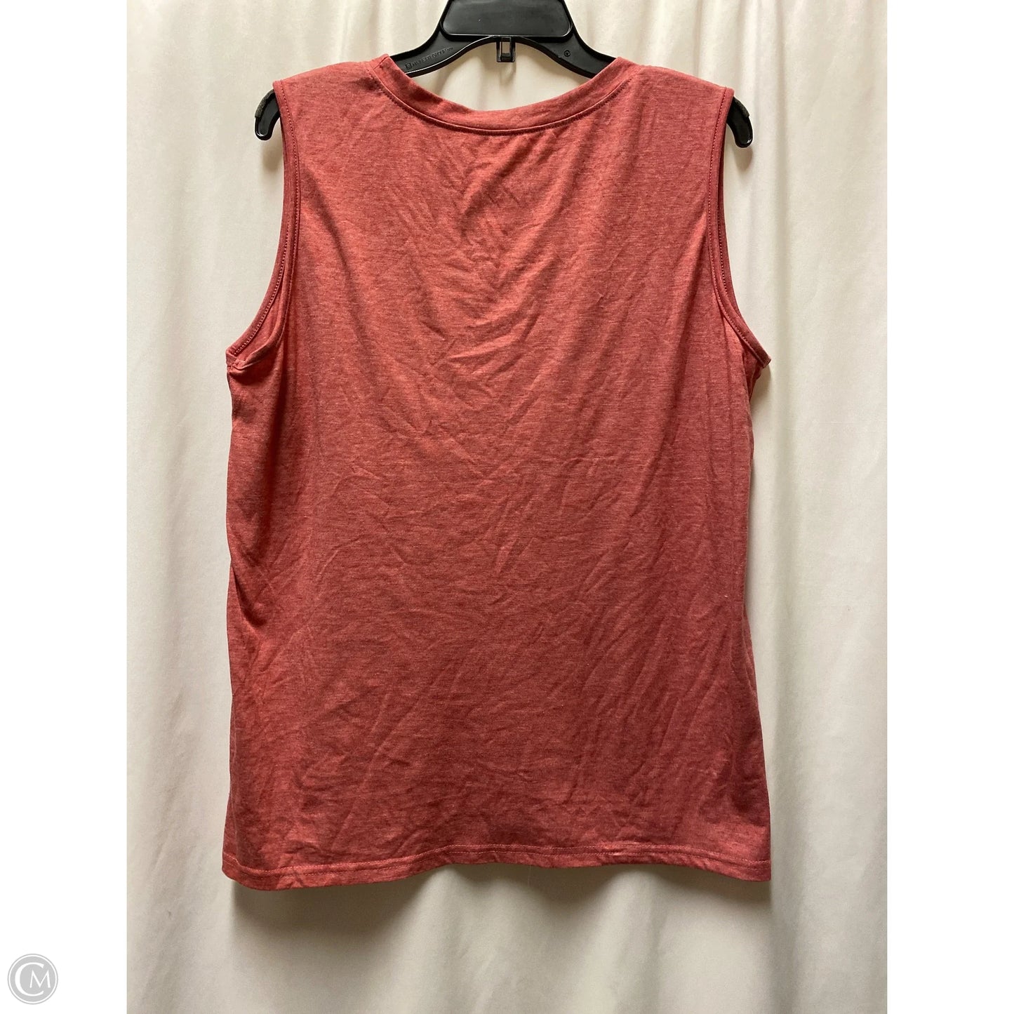 Top Sleeveless By Clothes Mentor In Maroon, Size: Xl