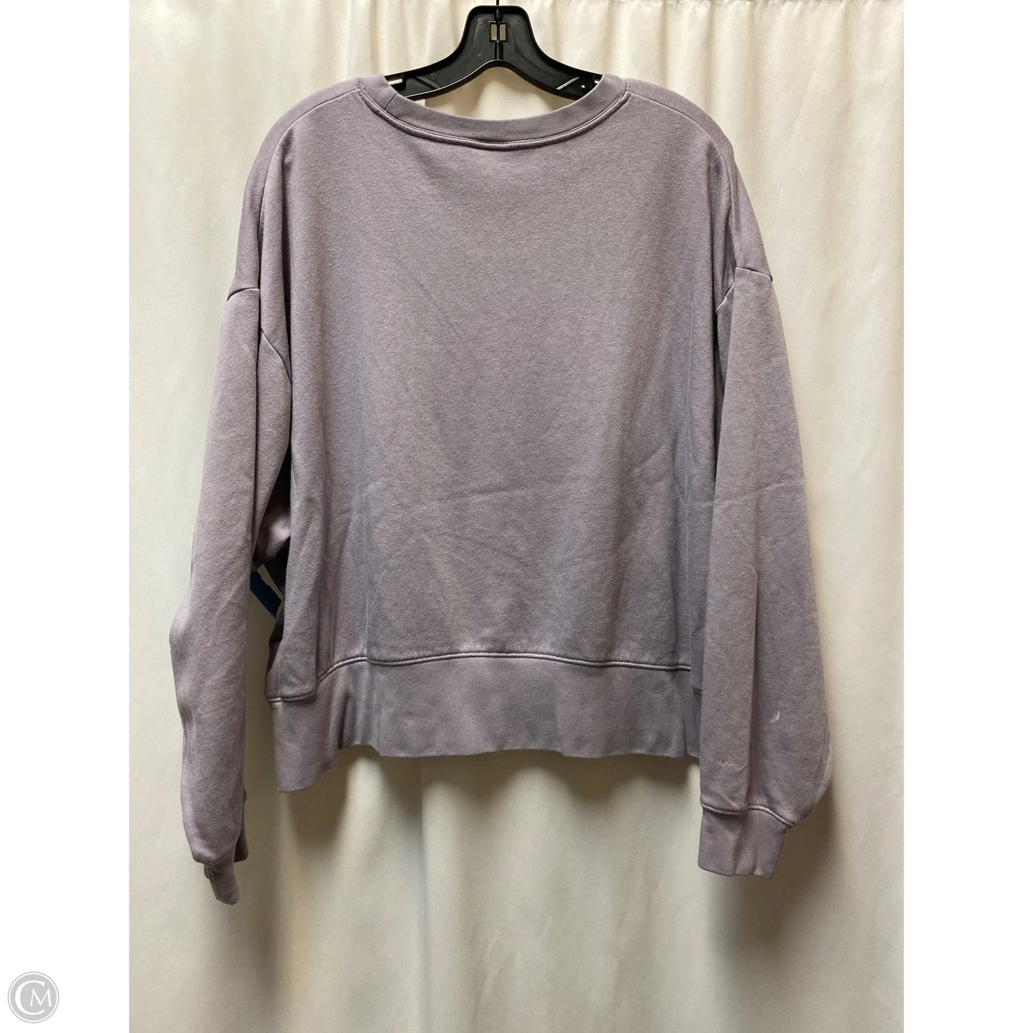 Sweatshirt Crewneck By Nike In Purple, Size: 2x