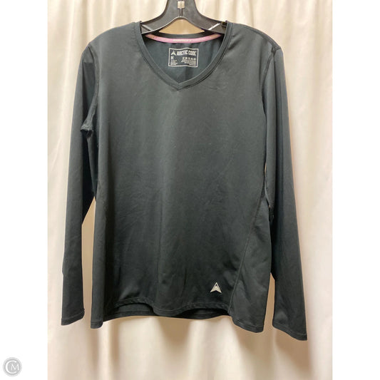 Top Long Sleeve By Clothes Mentor In Black, Size: M
