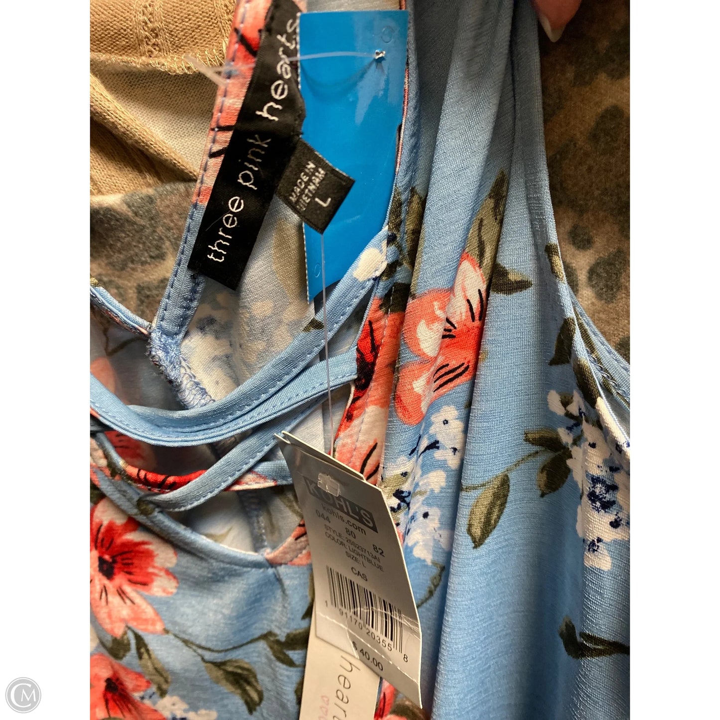 Dress Casual Midi By Clothes Mentor In Black, Size: L