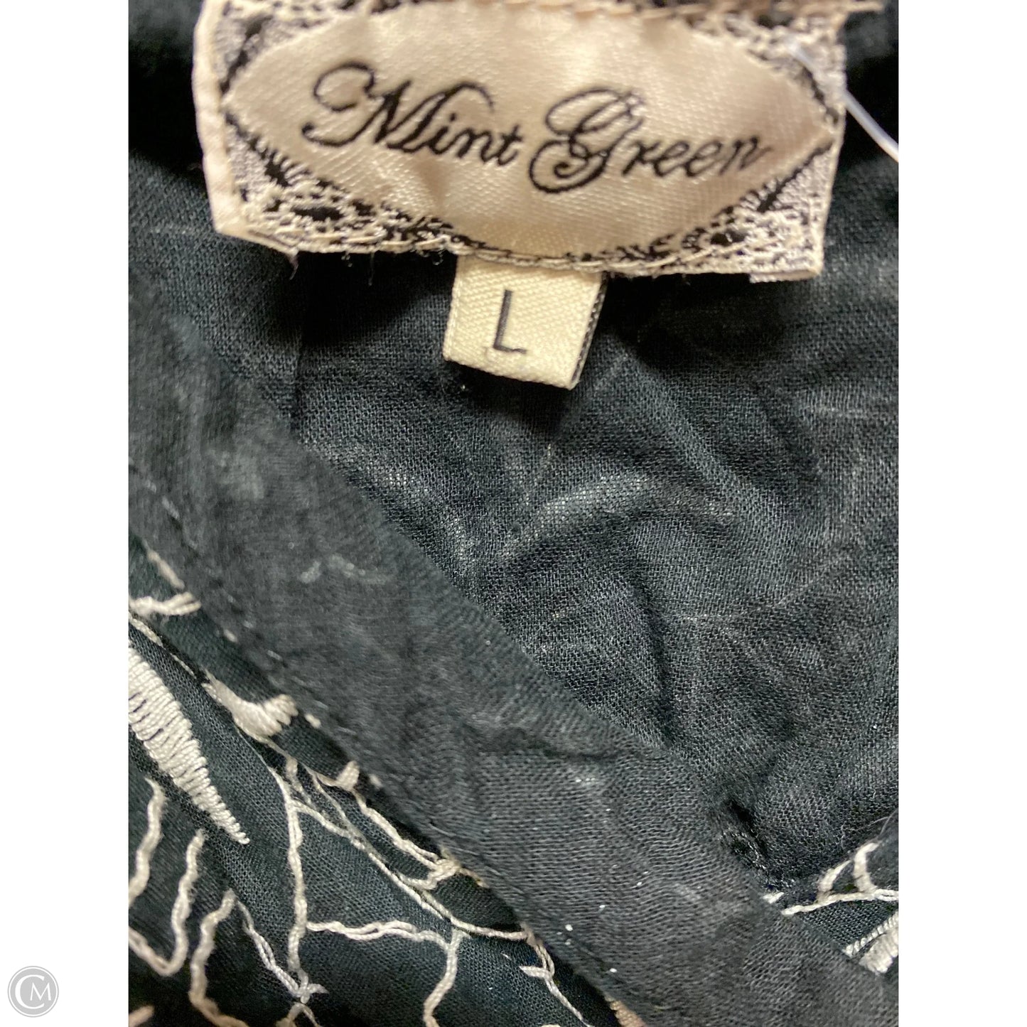Dress Casual Maxi By Clothes Mentor In Black, Size: L