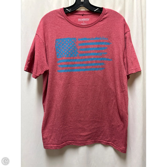 Top Short Sleeve By Clothes Mentor In Red, Size: L