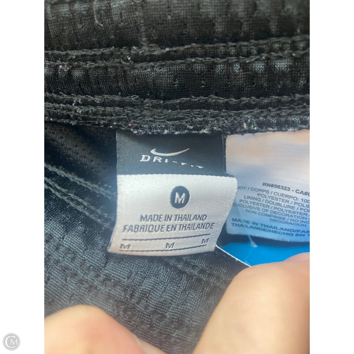 Athletic Shorts By Nike In Black, Size: M