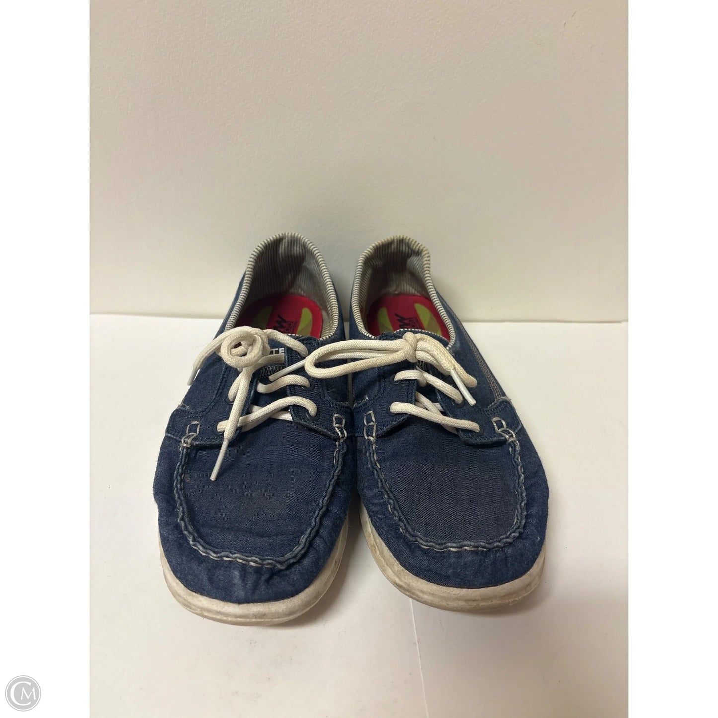 Shoes Sneakers By Skechers In Blue, Size: 8