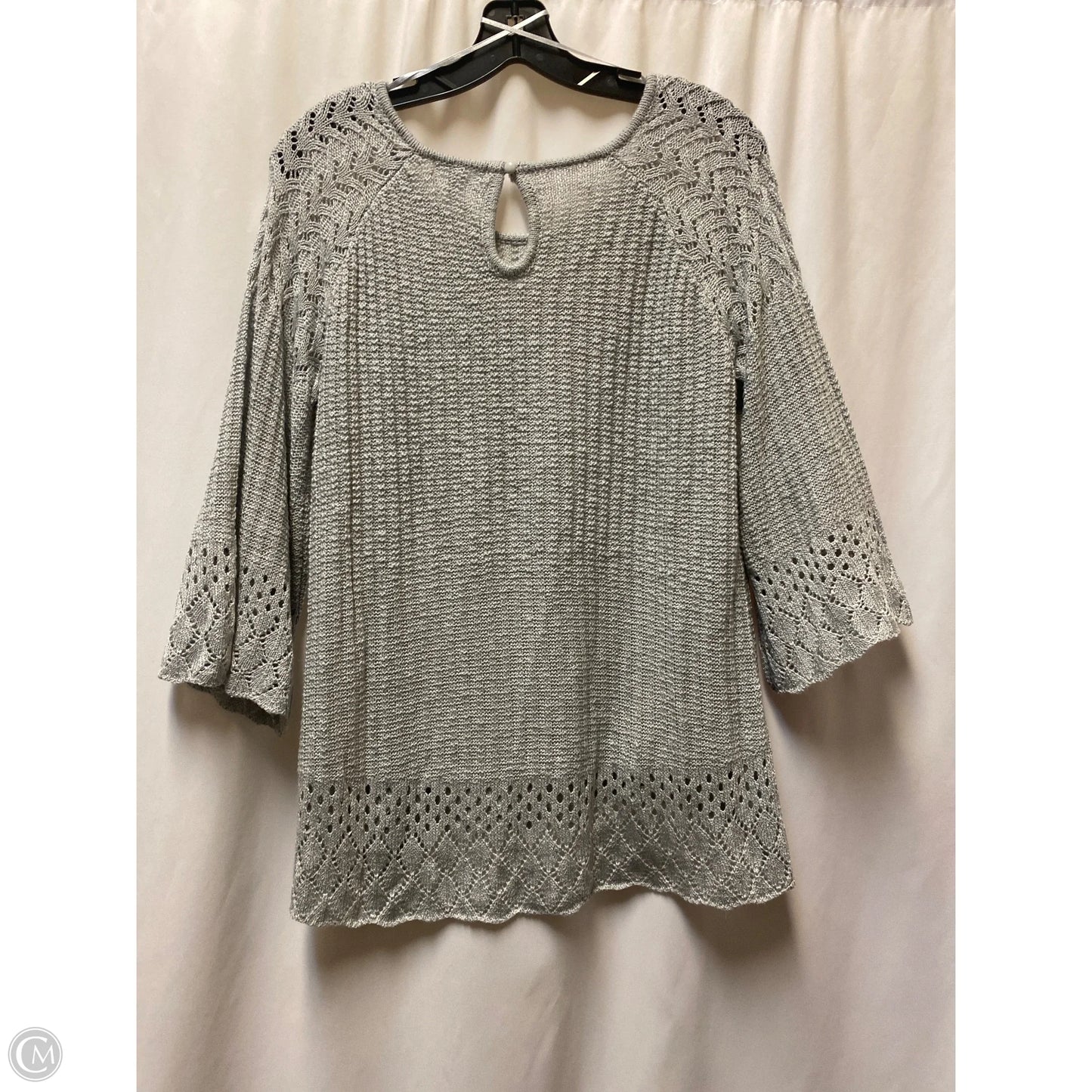 Sweater By Lc Lauren Conrad In Grey, Size: L