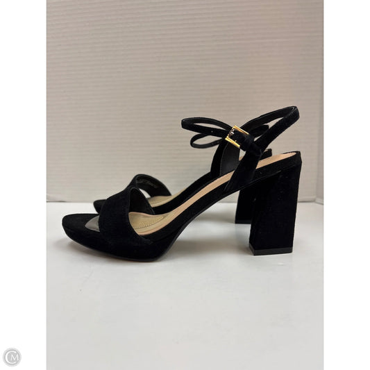 Shoes Heels Block By Clarks In Black, Size: 6.5