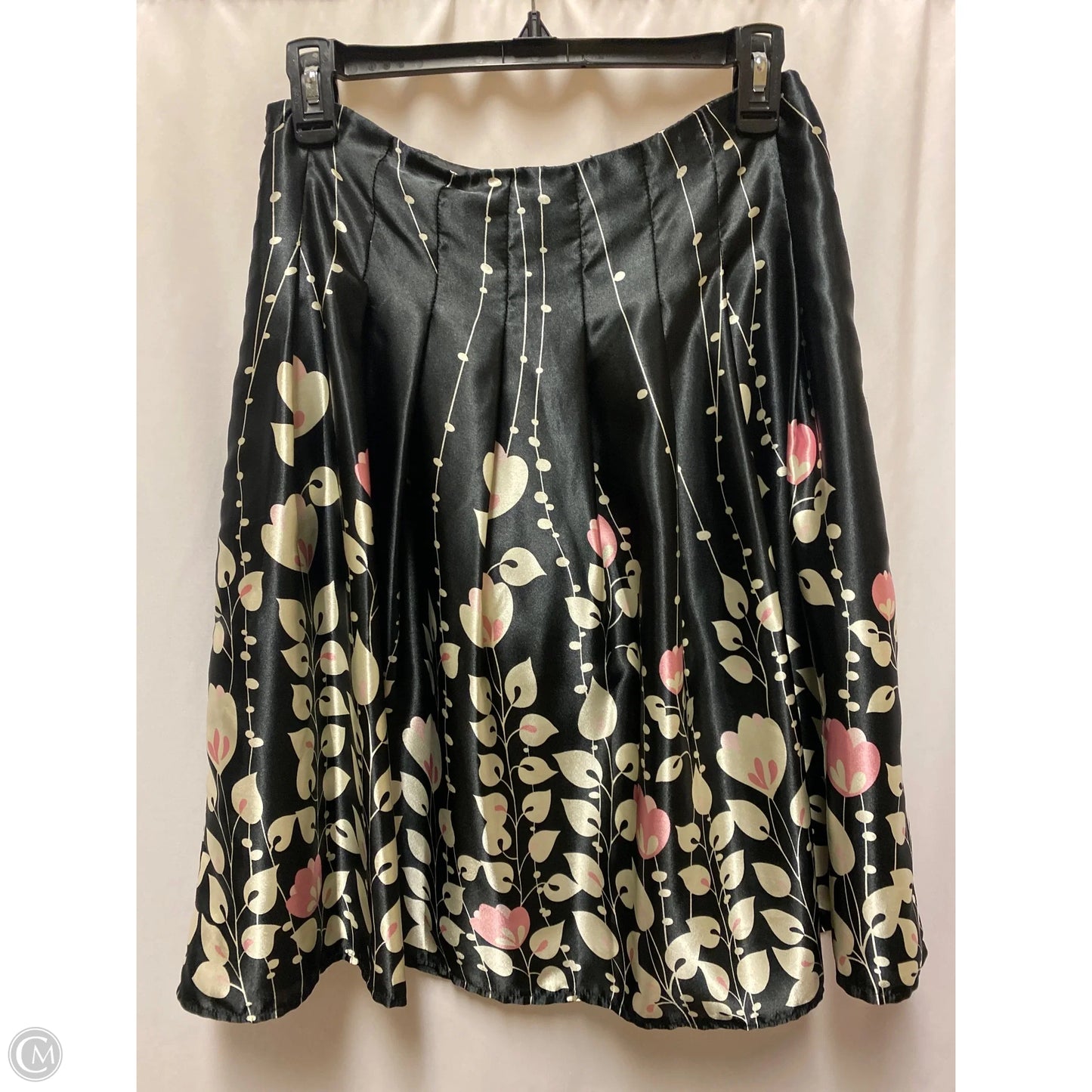 Skirt Midi By Dressbarn In Black, Size: S