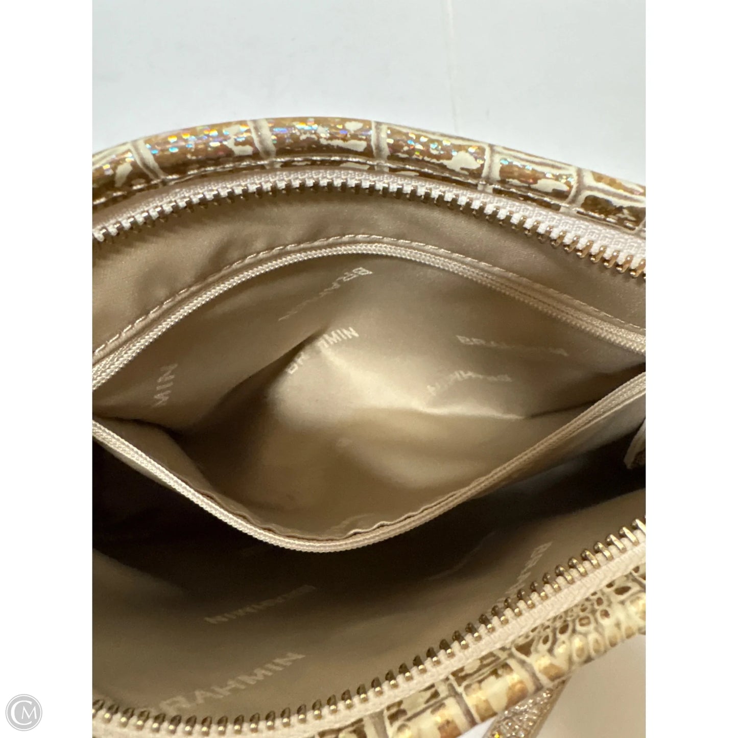 Handbag Designer By Brahmin, Size: Small