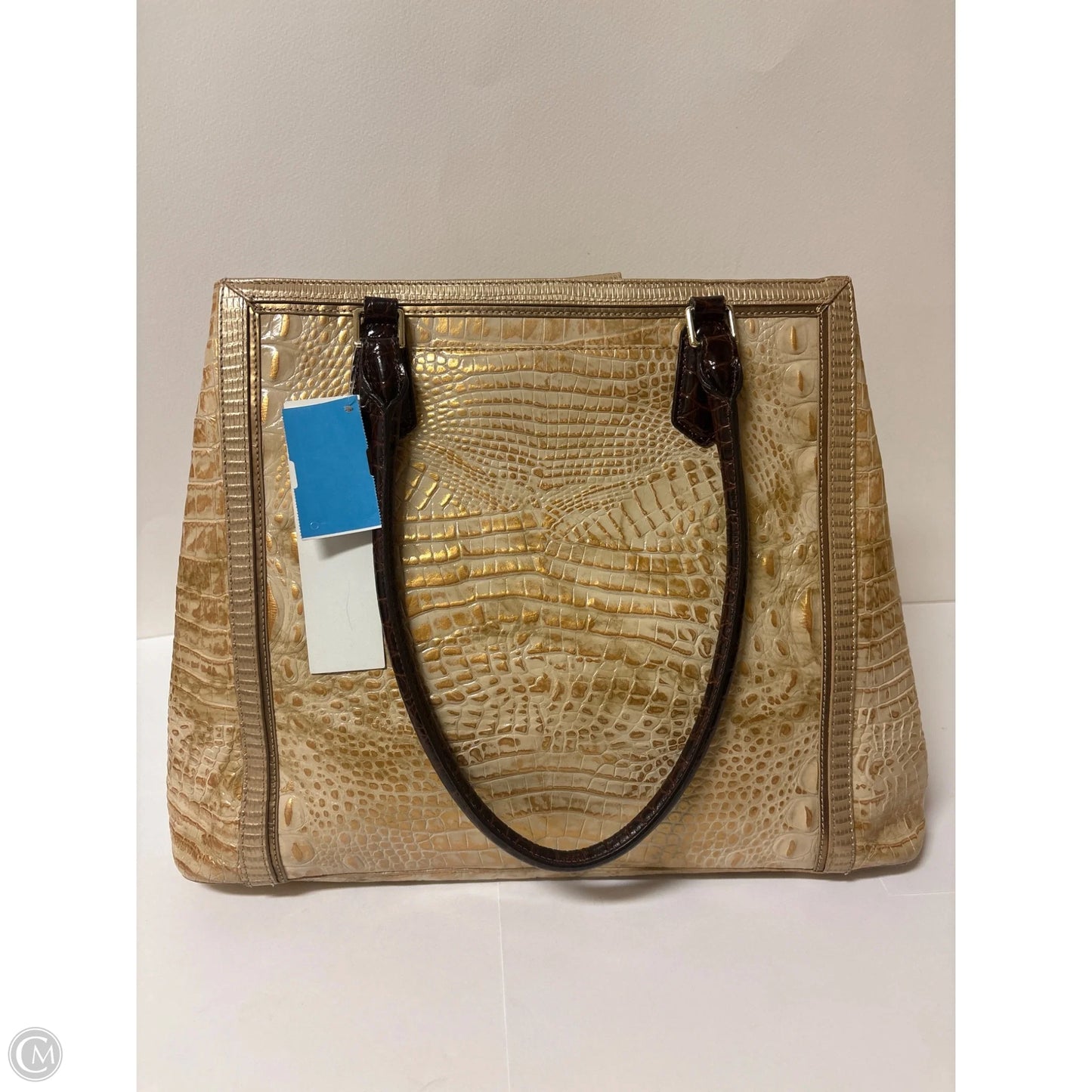 Handbag Designer By Brahmin, Size: Large